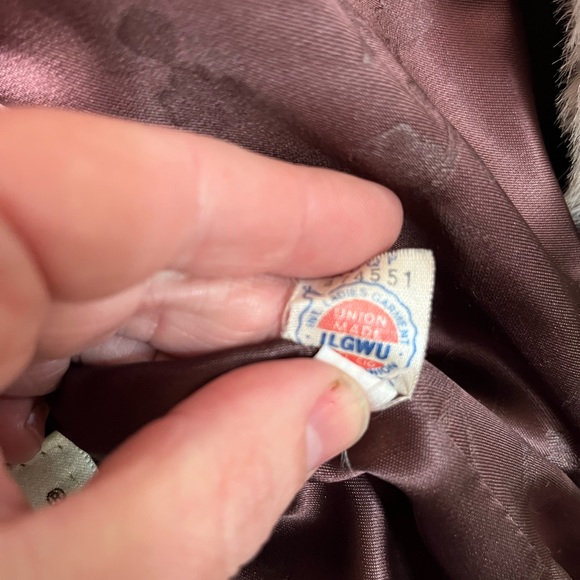 Vintage faux fur and knit jacket by Grandella - Picture 5 of 7